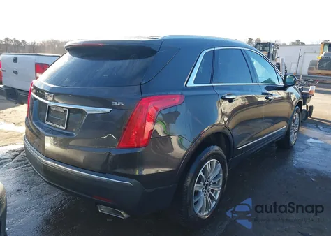 2017 Cadillac Xt5 Luxury из США, поврежденный, VIN 1GYKNBRS2HZ187849